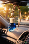 THE TRINAY ESSENCE Tropical Escape Car Perfume with Essential Oils | Hanging Car Diffuser | Long Lasting Fruity Car Air Freshener | 10ml
