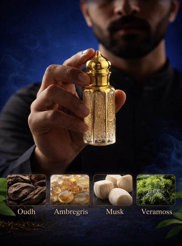 THE TRINAY ESSSENCE NOOR OUD LUXURY ATTAR 12ML