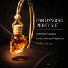 THE TRINAY ESSENCE Orange Car Perfume with Essential Oils | Hanging Car Diffuser | Long Lasting Citrus Car Air Freshener | 10ml