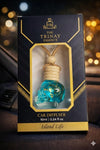 THE TRINAY ESSENCE Island Life Car Perfume with Essential Oils | Hanging Car Diffuser | Long Lasting Car Air Freshener | Premium Fragrance Oil | 10ml