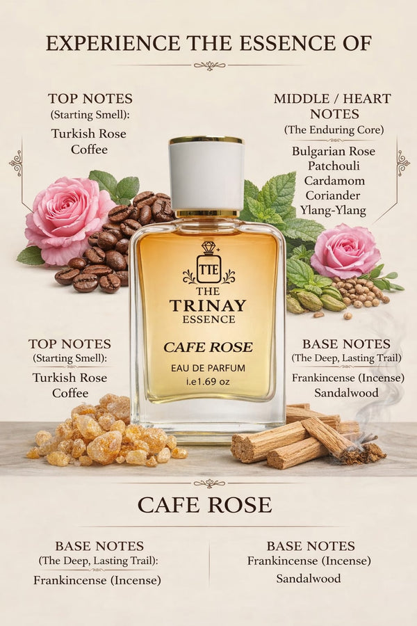 THE TRINAY ESSENCE CAFE ROSE